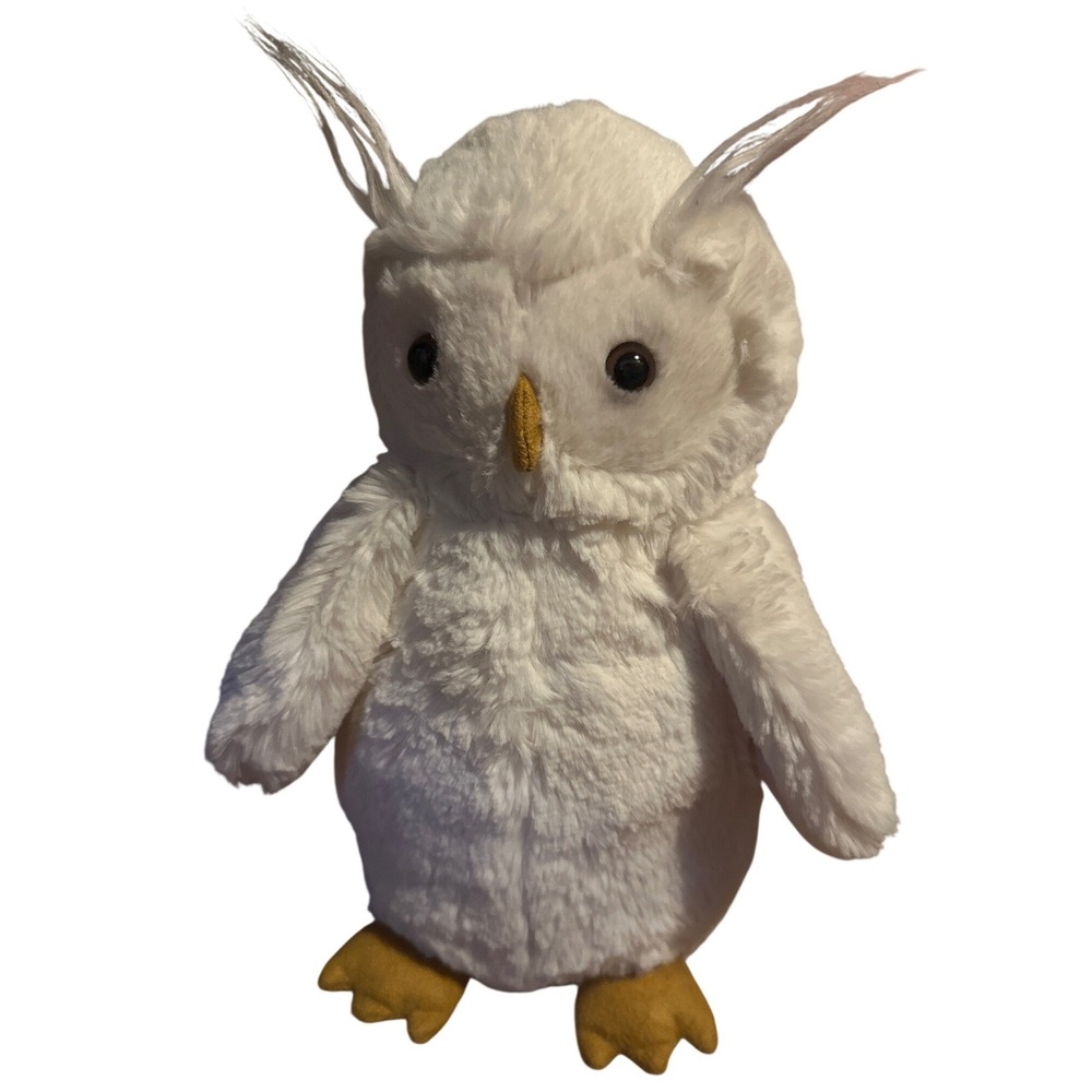 Jellycat London Bashful Snowy Owl White Plush Stuffed Animal Toy